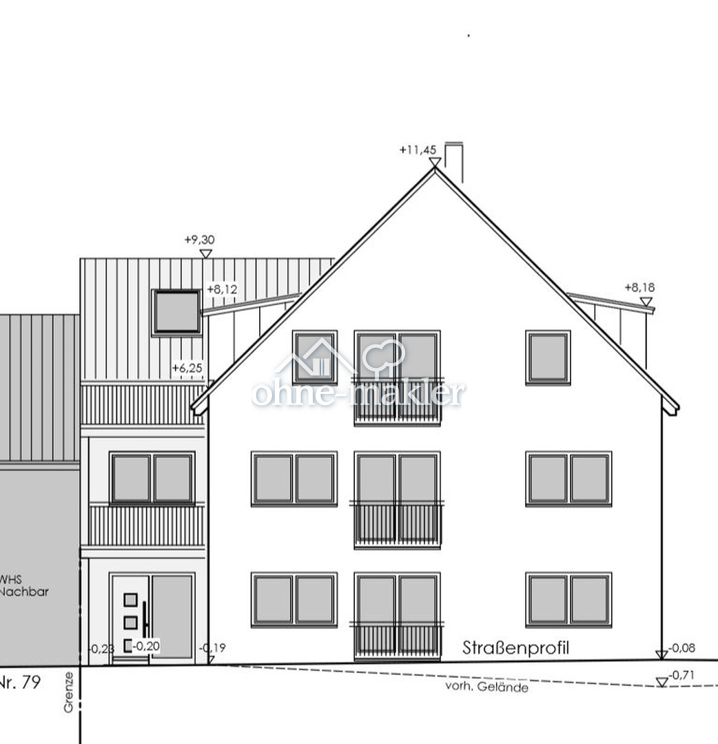 Neubauwohnung mit Balkon in Lengfeld, 97076 Würzburg (Grombühl Lengfeld)