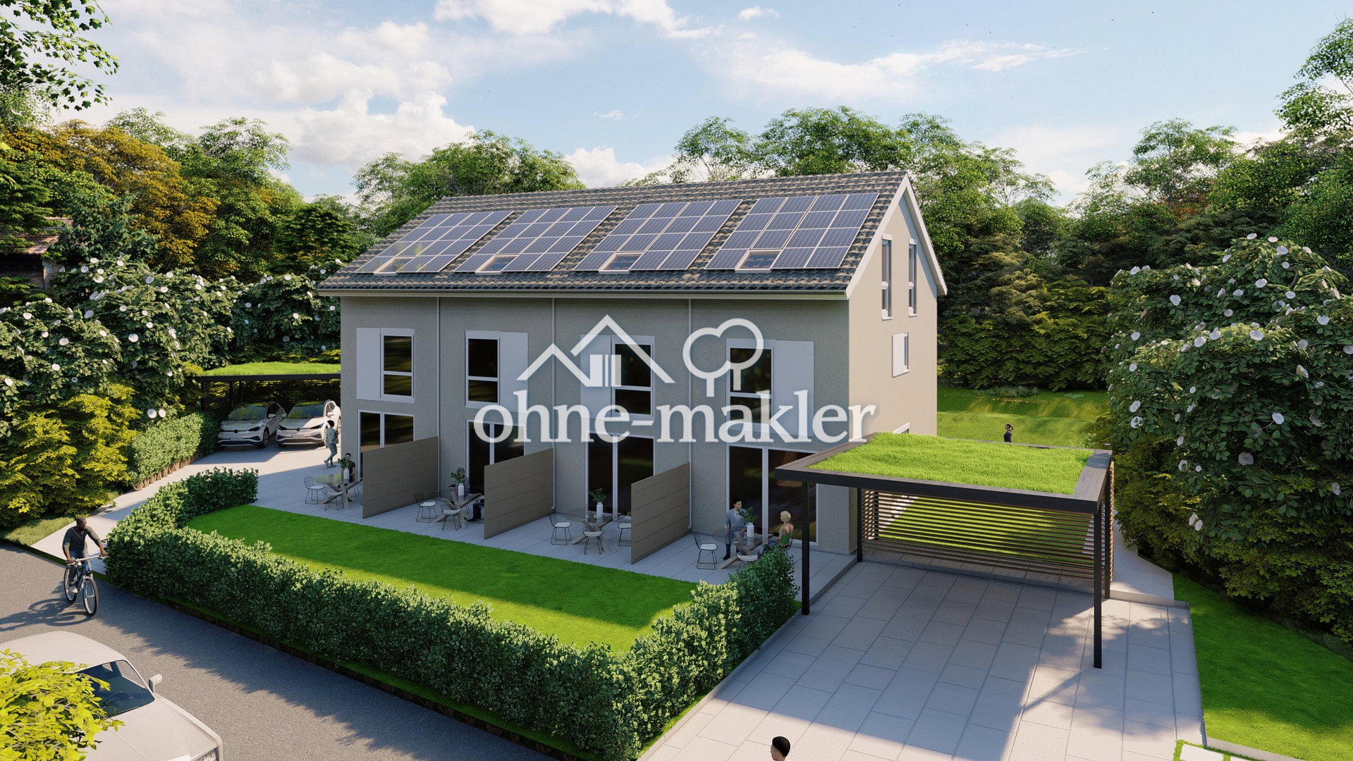 Modernes Reiheneckhaus in Bad Aibling, 83043 Bad Aibling