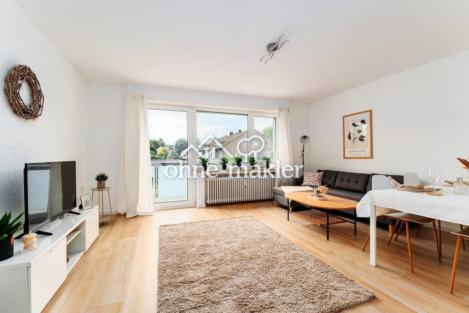 Neu renoviert, lichtdurchflutete 3-Zimmer-Wohnung – sofort bezugsfertig, 97422 Schweinfurt