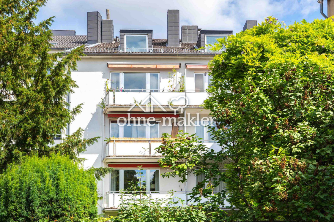 Hell ruhiges 1-Zimmer-Apartment – Gartenblick zentral, 52070 Aachen