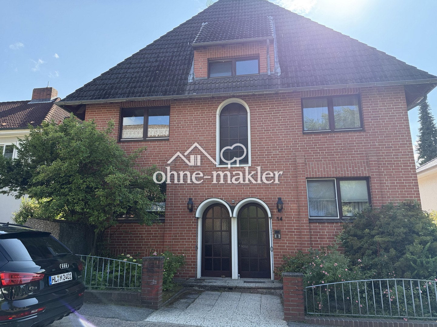 Hell 2-Zimmer-Wohnung mit Balkon am Stadtpark, 23568 Lübeck (Schlutup Sankt Gertrud)