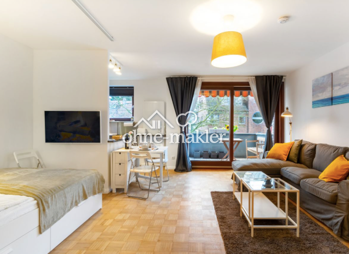 Modernes Apartment in ruhiger Lage, Hamburg-Fuhlsbüttel, 22335 Hamburg (Hamburg-Nord Alsterdorf Fuhlsbüttel Groß Borstel Ohlsdorf)