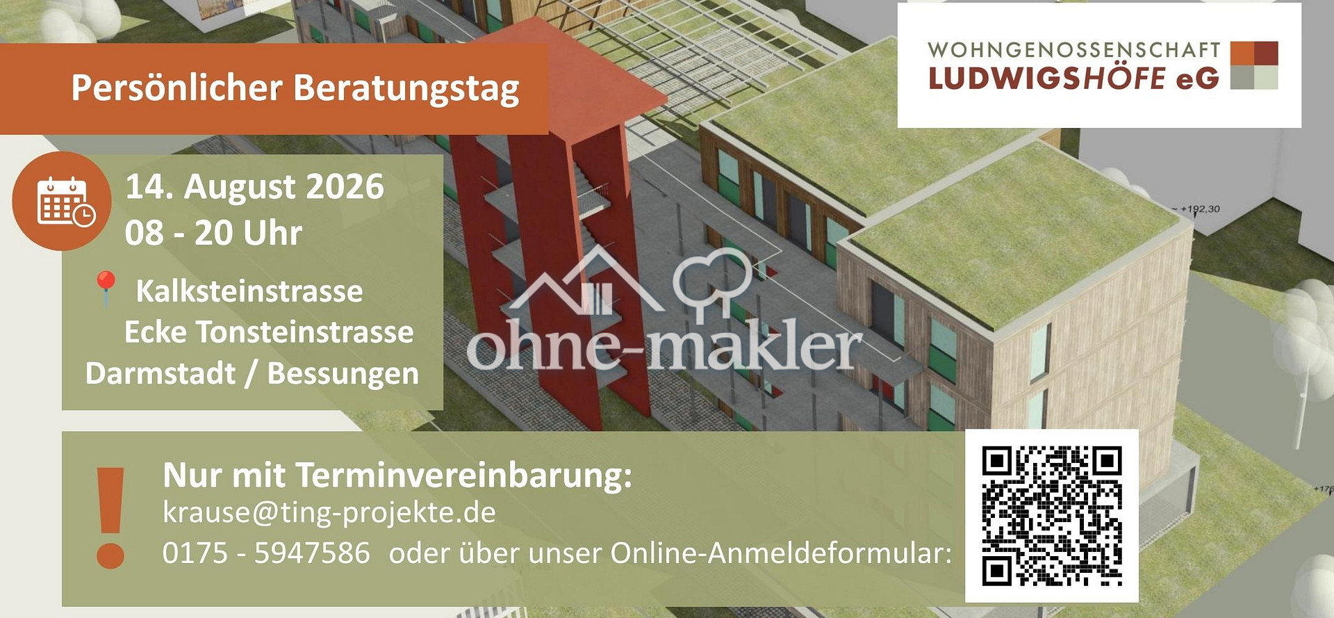 Traumwohnung in Darmstadt - Wohnen mit Gemeinschaftsgefühl, 64285 Darmstadt (Darmstadt)