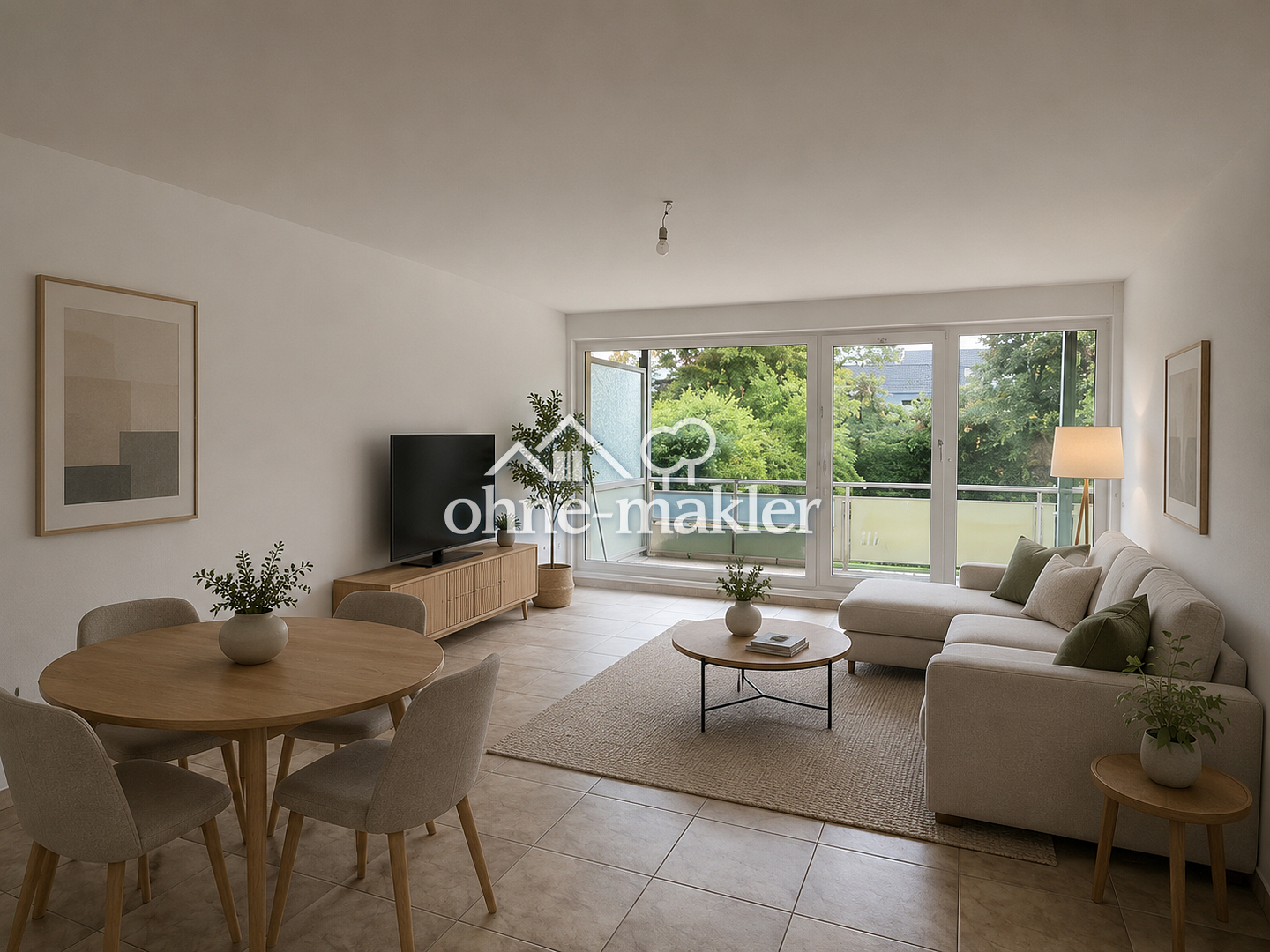Frisch sanierte 3-Zimmer-Wohnung in Heerdt, 40549 Düsseldorf (Heerdt Oberkassel)
