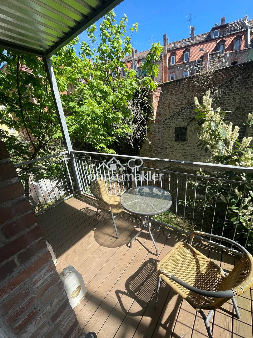 Ruhige 2-Zi-Wohnung mit Balkon in Nürnberg, 90408 Nürnberg (Großreuth h. d. Veste Gärten h. d. Veste Maxfeld Nordbahnhof Sankt Johannis)