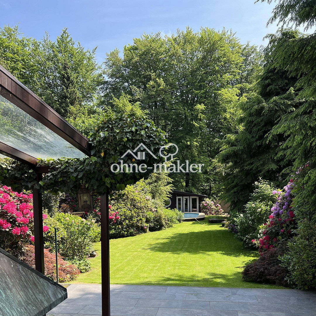 Grün umgeben - idyllisches Haus mit 1255qm Grundstück, 22395 Hamburg (Wandsbek Bergstedt Poppenbüttel Sasel Wohldorf-Ohlstedt)