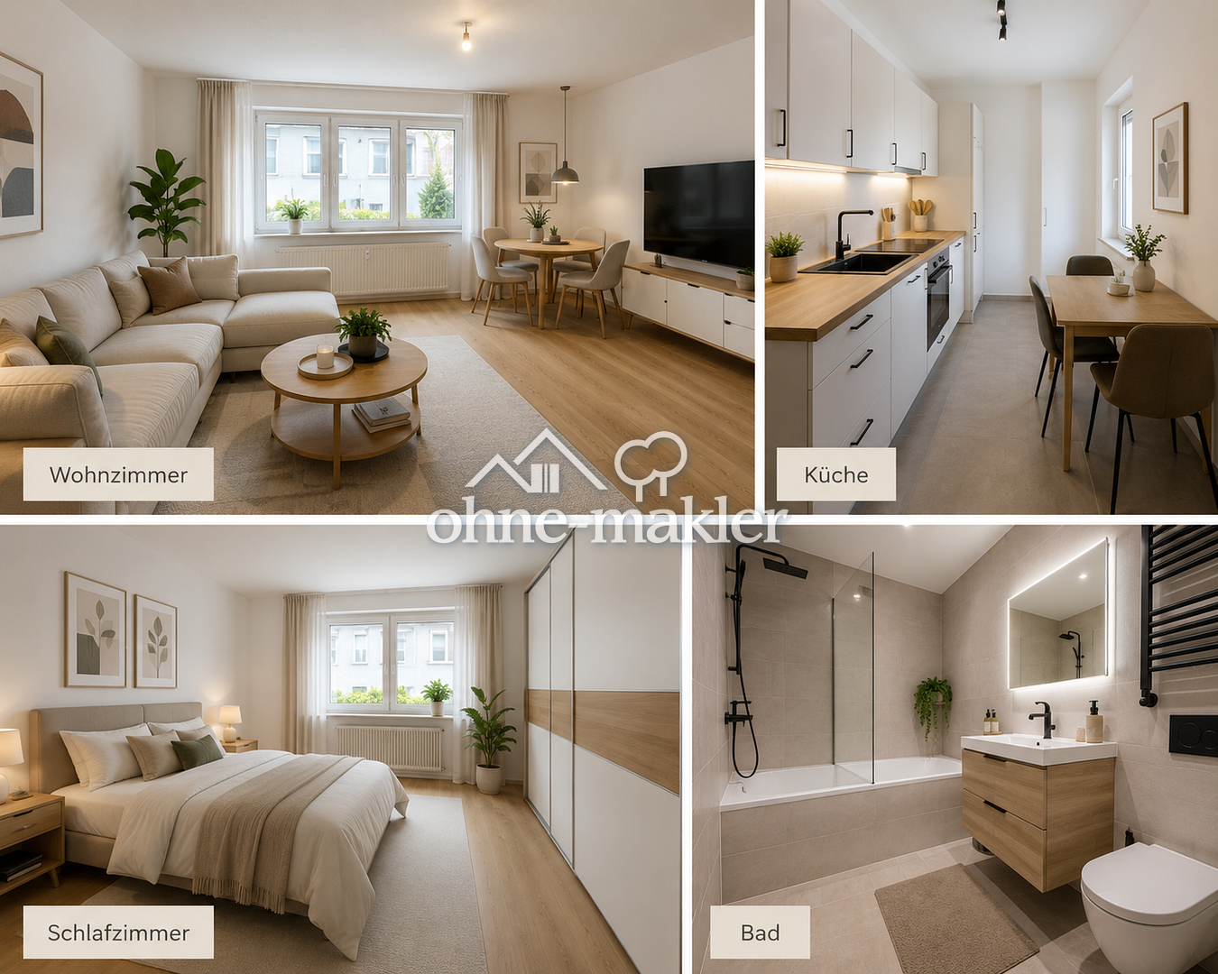 Charmante Erdgeschosswohnung – Ruhe und Blick auf Bergstraße, 64646 Heppenheim (Bergstraße)