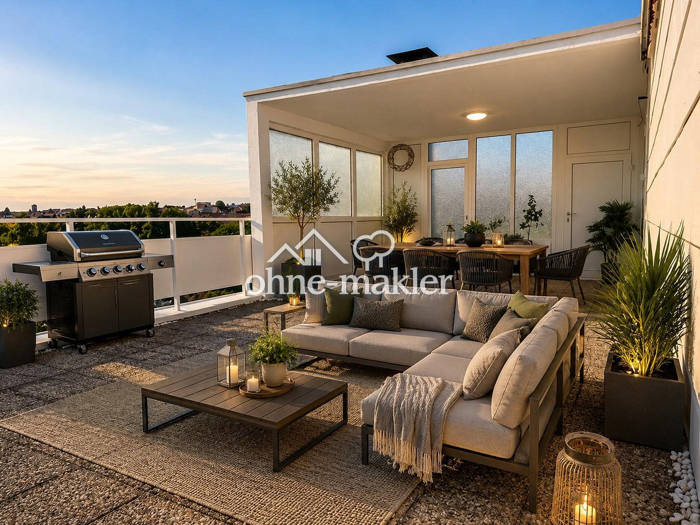 Exklusives Penthouse mit XXL-Dachterrasse, 66954 Pirmasens