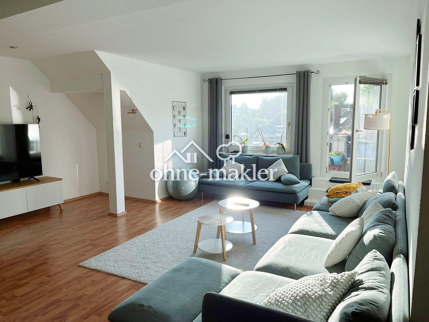 Dachterrasse & Panorama Exklusive Wohnung in Duisburg, 47051 Duisburg (Altstadt Dellviertel Duissern Kaßlerfeld)
