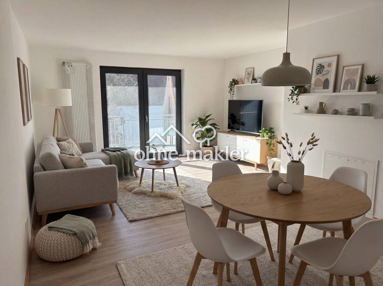 Neubauwohnung mit Loggia & Blick ins Grüne, 67655 Kaiserslautern (Innenstadt)
