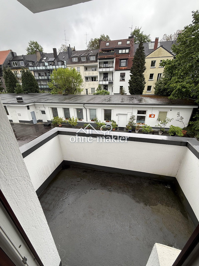 Charmante 2-Zimmer-Wohnung mit Balkon, 45136 Essen (Bergerhausen Huttrop Rüttenscheid)