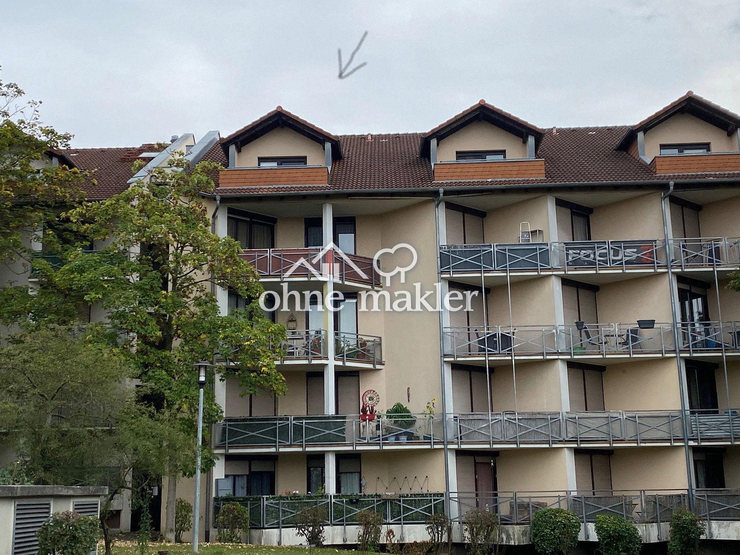 Dachterrasse mit Blick – Toplage Nähe UKGM, 35392 Gießen