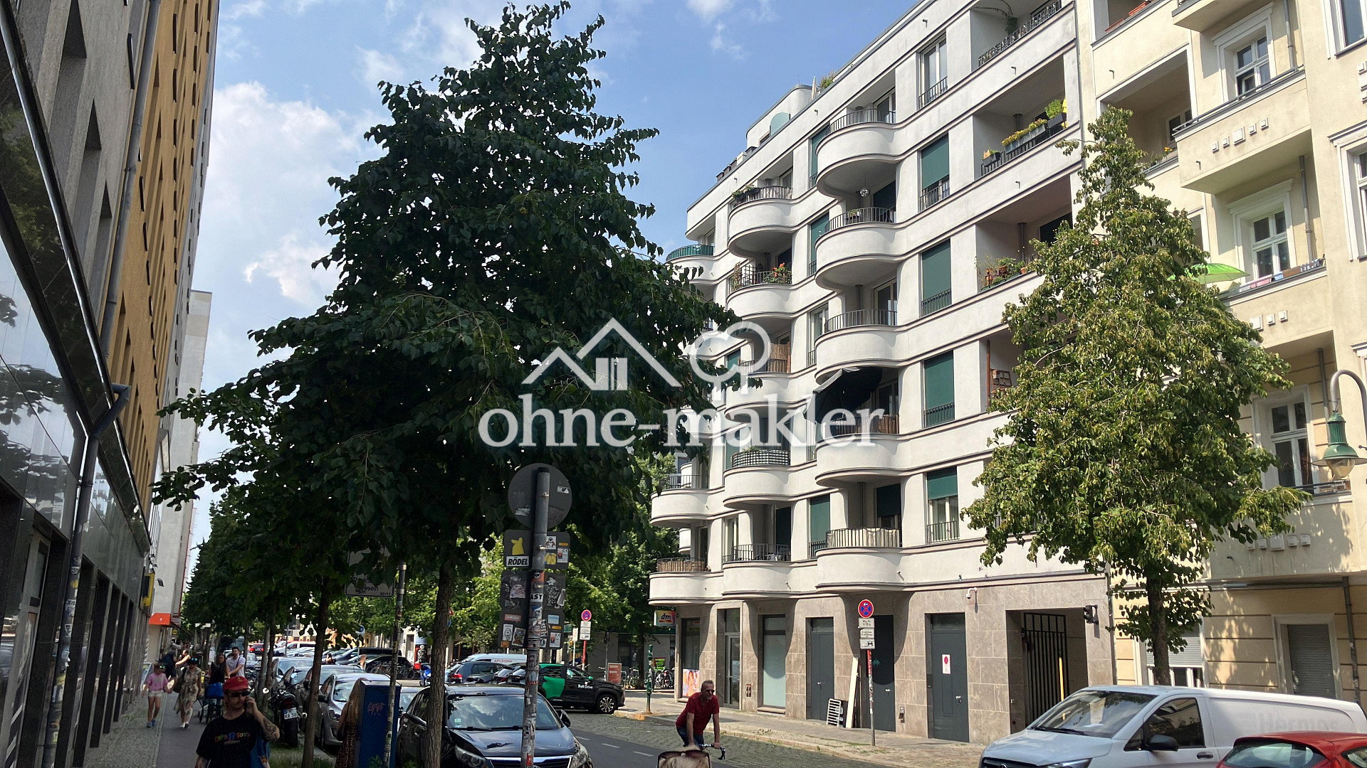 Friedrichshain Balkon mit Turmblick, 10247 Berlin (Friedrichshain-Kreuzberg Friedrichshain Prenzlauer Berg)