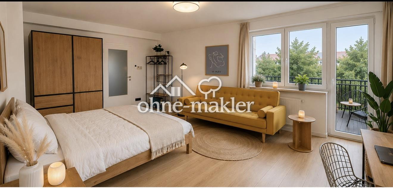 Voll möblierte 1-Zimmer-Wohnung im Münster-Kreuzviertel, 48149 Münster (Centrum Gievenbeck Sentrup Wienburg)