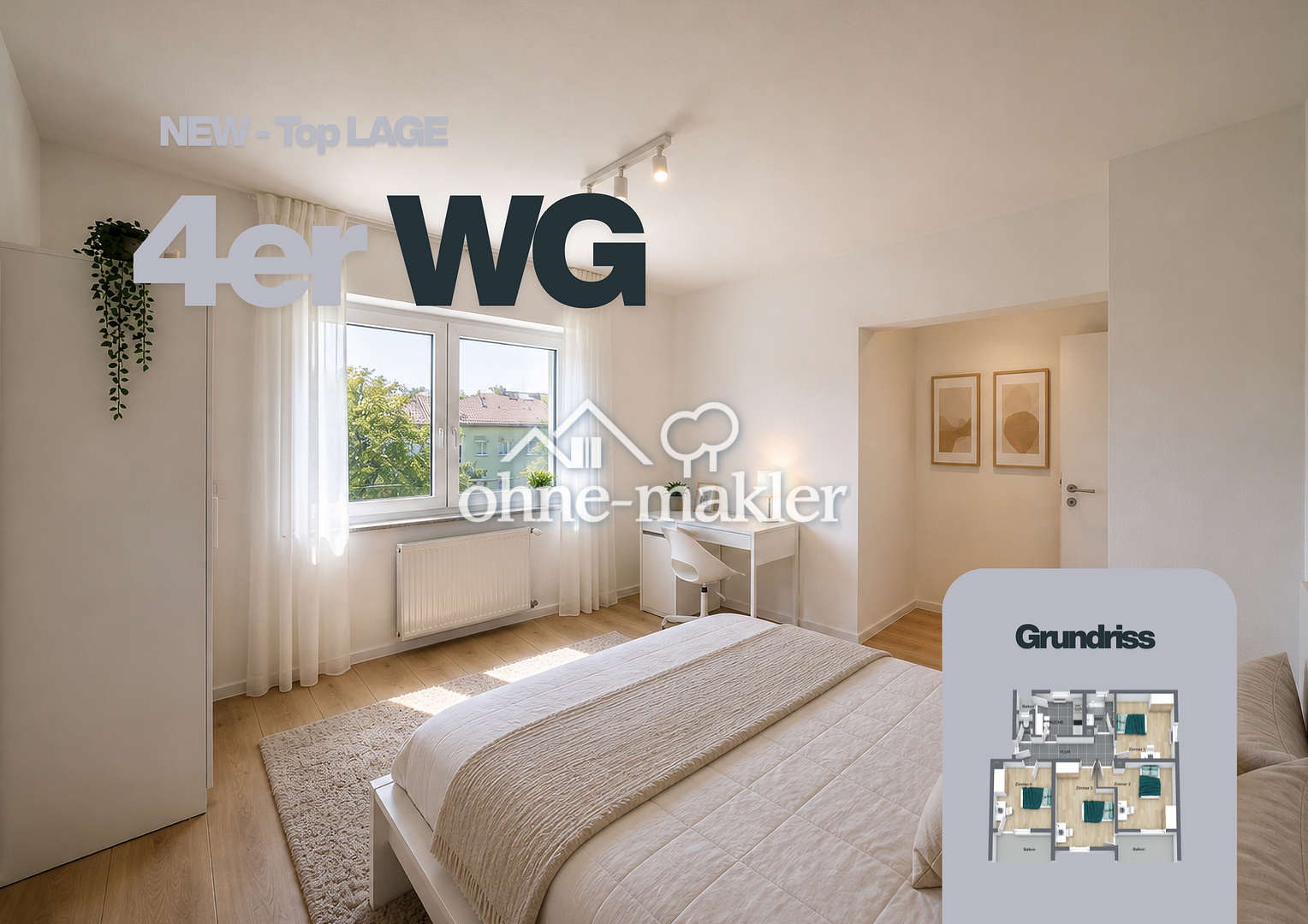 Traum-WG am Eselsberg – Erstbezug, 89075 Ulm (Böfingen Eselsberg Mitte Oststadt Söflingen)