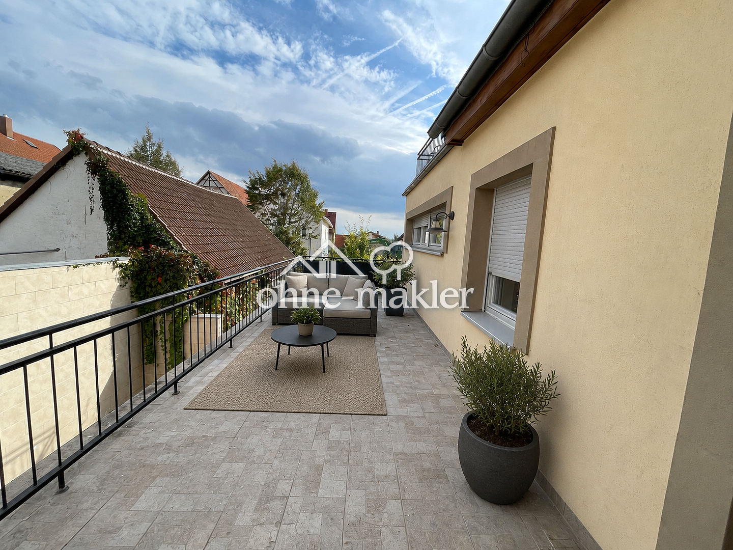 Großzügige 3-Zimmer-Wohnung – Mega Terrasse in Sinsheim-Hilsbach, 74889 Sinsheim