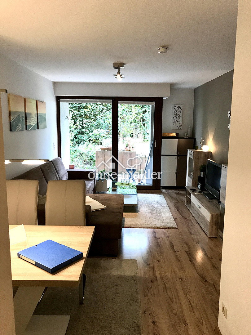 Gemütliche EBK-Wohnung mit Terrasse Garage in Ruhezone, 90449 Nürnberg (Gebersdorf Neuröthenbach Röthenbach bei Schweinau)