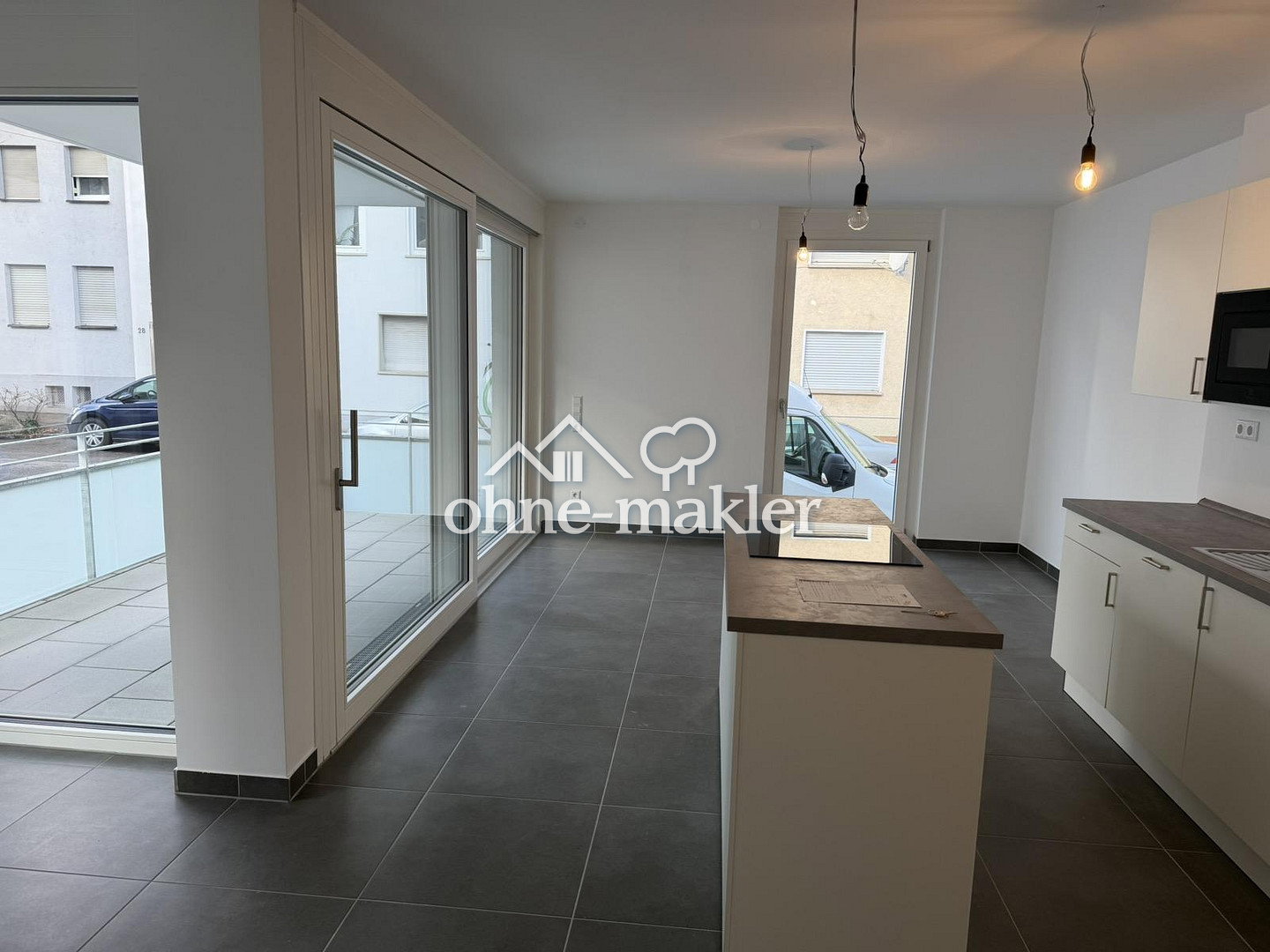 Moderne 2-Zimmer-Neubau mit Terrasse und Stellplatz, 74072 Heilbronn (Heilbronn)