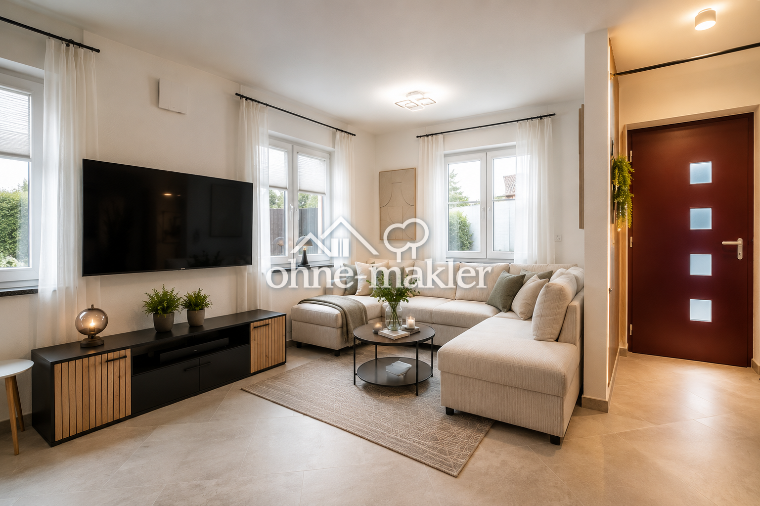 Design-Maisonette mit Garten in Brunnthal, 85649 Brunnthal