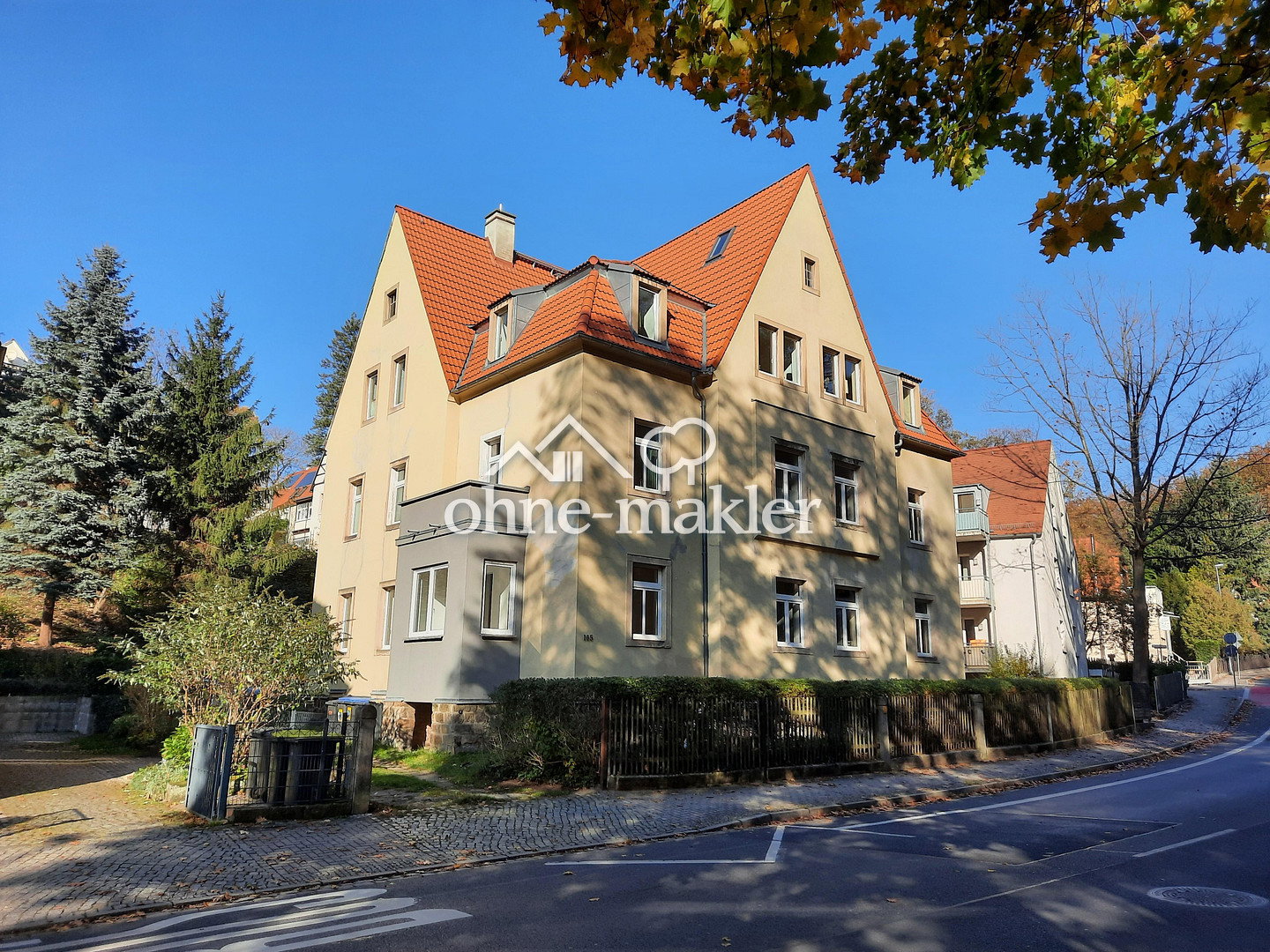 Charmante 3-Raum-Wohnung mit Erker-Wintergarten, 1324 Dresden (Bühlau/Weißer Hirsch Dresdener Heide Loschwitz/Wachwitz)