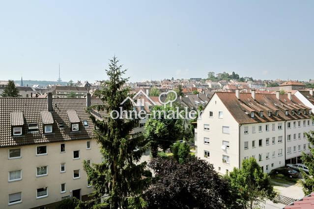 Helle 3-Zimmer-DG-Wohnung mit schöner Aussicht, 70188 Stuttgart (Mitte Ost)