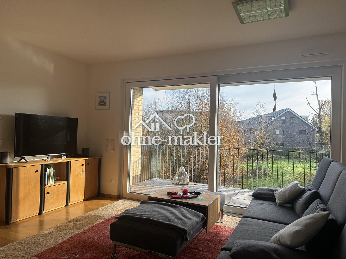 Zentral gelegene 3-Zimmer-Wohnung mit Balkon und 2 Bädern, 48163 Münster
