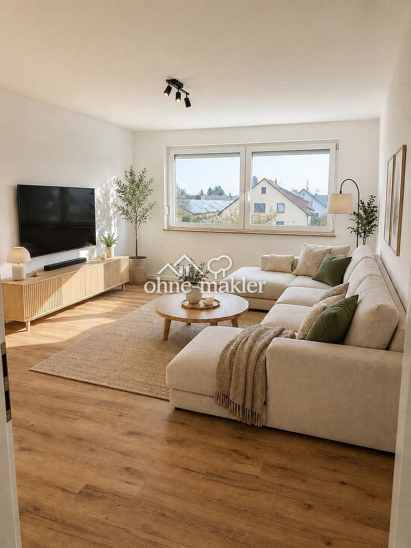Komplett renovierte 3,5-Zimmer-Wohnung mit 89 m², Balkon & Aufzug – sofort bezugsfrei, 89150 Laichingen