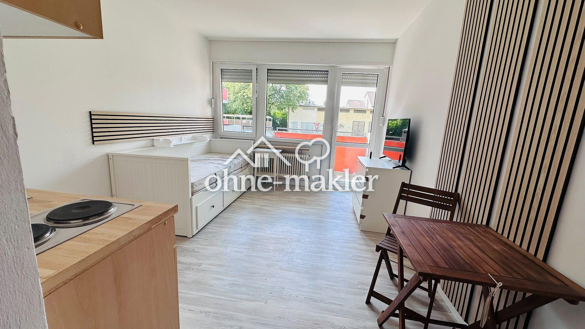 Westbalkon & Vollmöbliert in München, 80937 München (Milbertshofen-Am Hart)