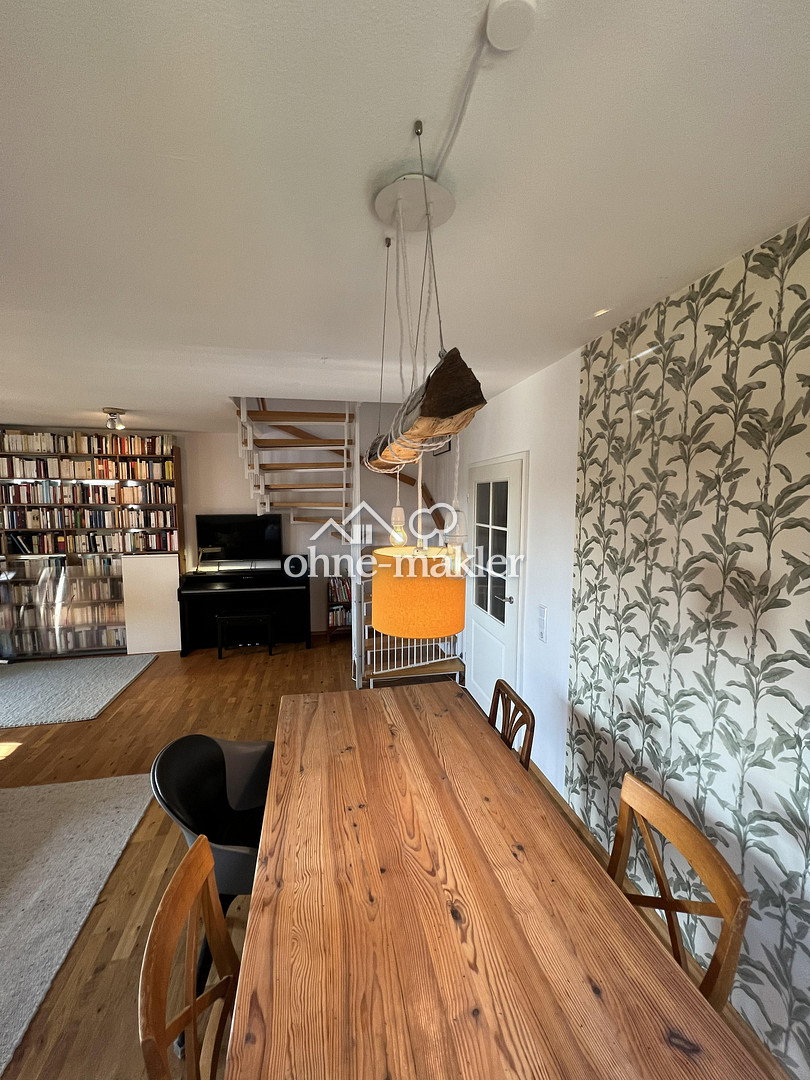Modernes Maisonette mit Balkon und Tiefgarage in Nidderau-Eichen, 61130 Nidderau