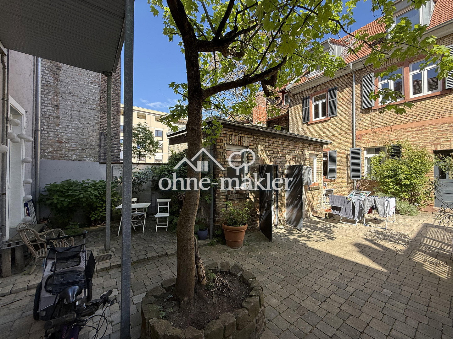 Charmante 2-Zimmer-Altbauwohnung im Grünen, 69115 Heidelberg (Bahnstadt Bergheim Pfaffengrund Weststadt)