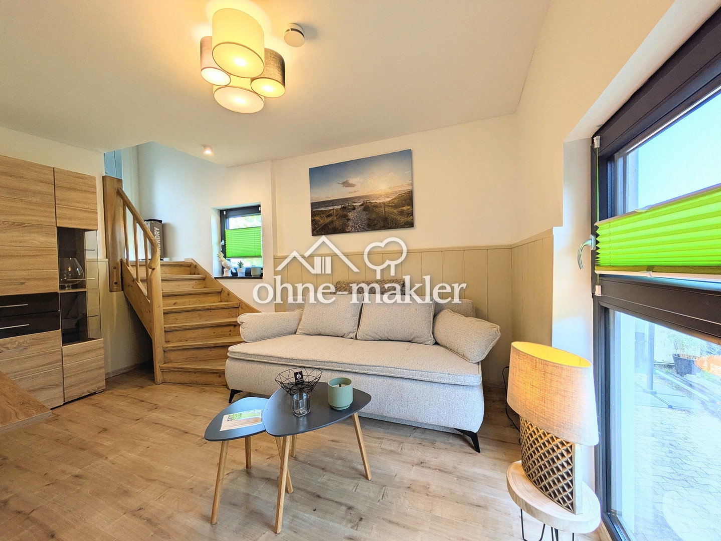 Helle Maisonette mit Gartenblick und Terrasse, 31553 Auhagen