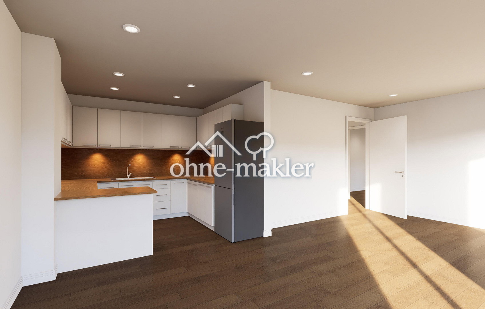 Penthouse-Wohnung mit 2 Balkonen in Kiel, 24114 Kiel (Südfriedhof)