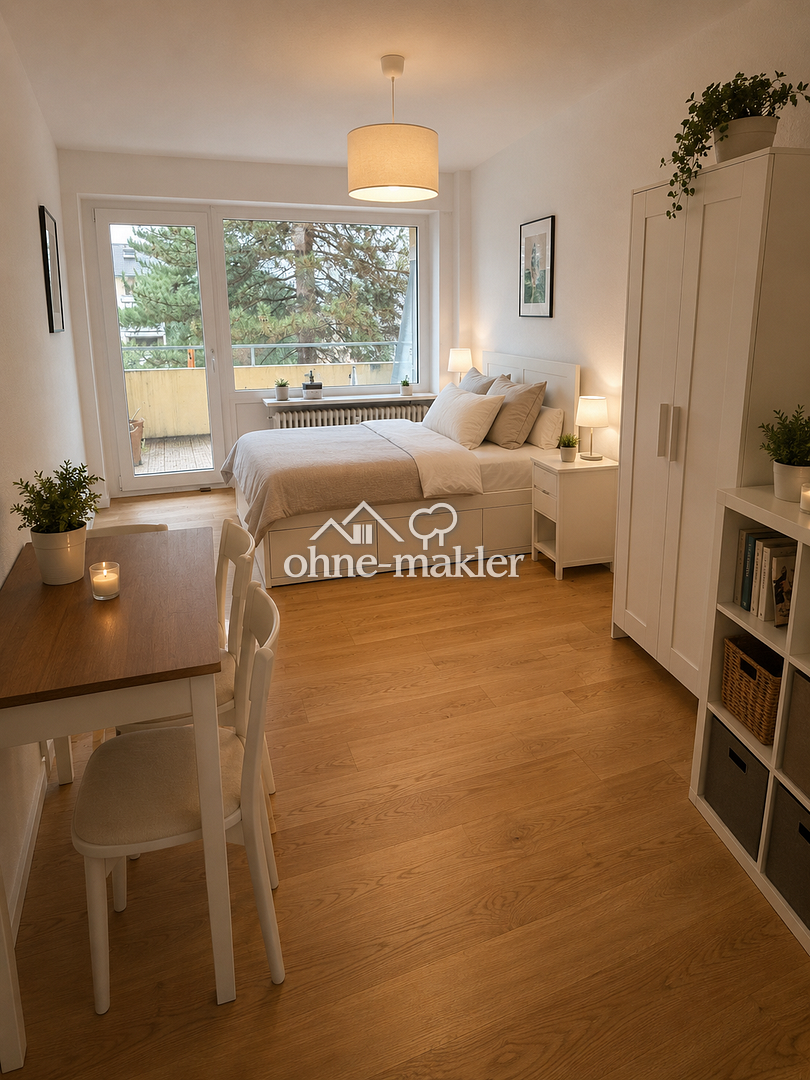 Vollausstattung & A – Charmante 1-Zimmer-Wohnung, 79100 Freiburg im Breisgau (Günterstal Vauban Wiehre)