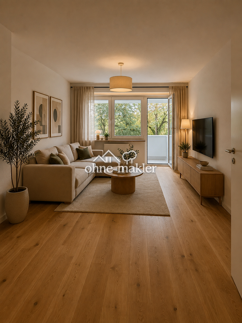 Charmante 3-Zimmer-Wohnung mit Loggia ERSTBEZUG, 81475 München (Thalk. Obersendl.-Forsten-Fürstenr.-Solln)