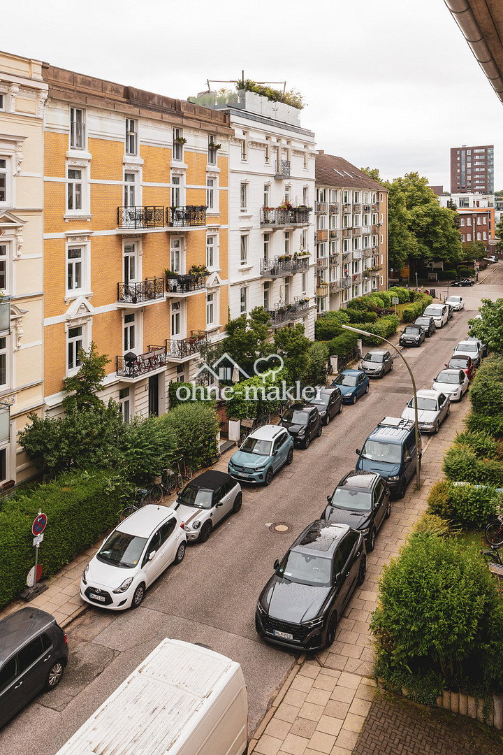 Eppendorf Helles Endetage mit Balkon, 20251 Hamburg (Hamburg-Nord Alsterdorf Eppendorf Hoheluft-Ost)