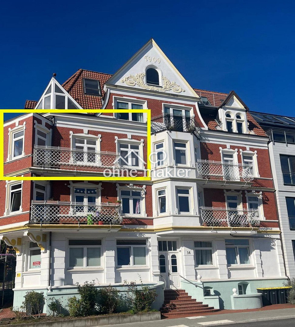 Charmante Altbauwohnung mit Fördeblick, 24159 Kiel (Friedrichsort Holtenau Pries Schilksee Wik)