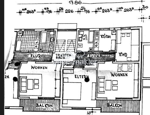 Moderne 3 Zimmer Wohnung mit Balkon in Munderkingen, 89597 Munderkingen
