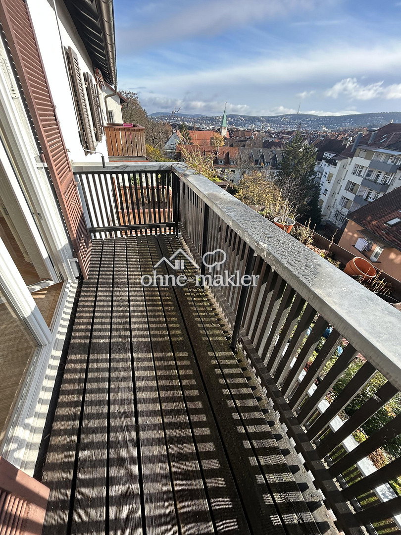 2-Zimmer-Wohnung mit Aussicht in Stuttgart-West, 70193 Stuttgart (Nord West)