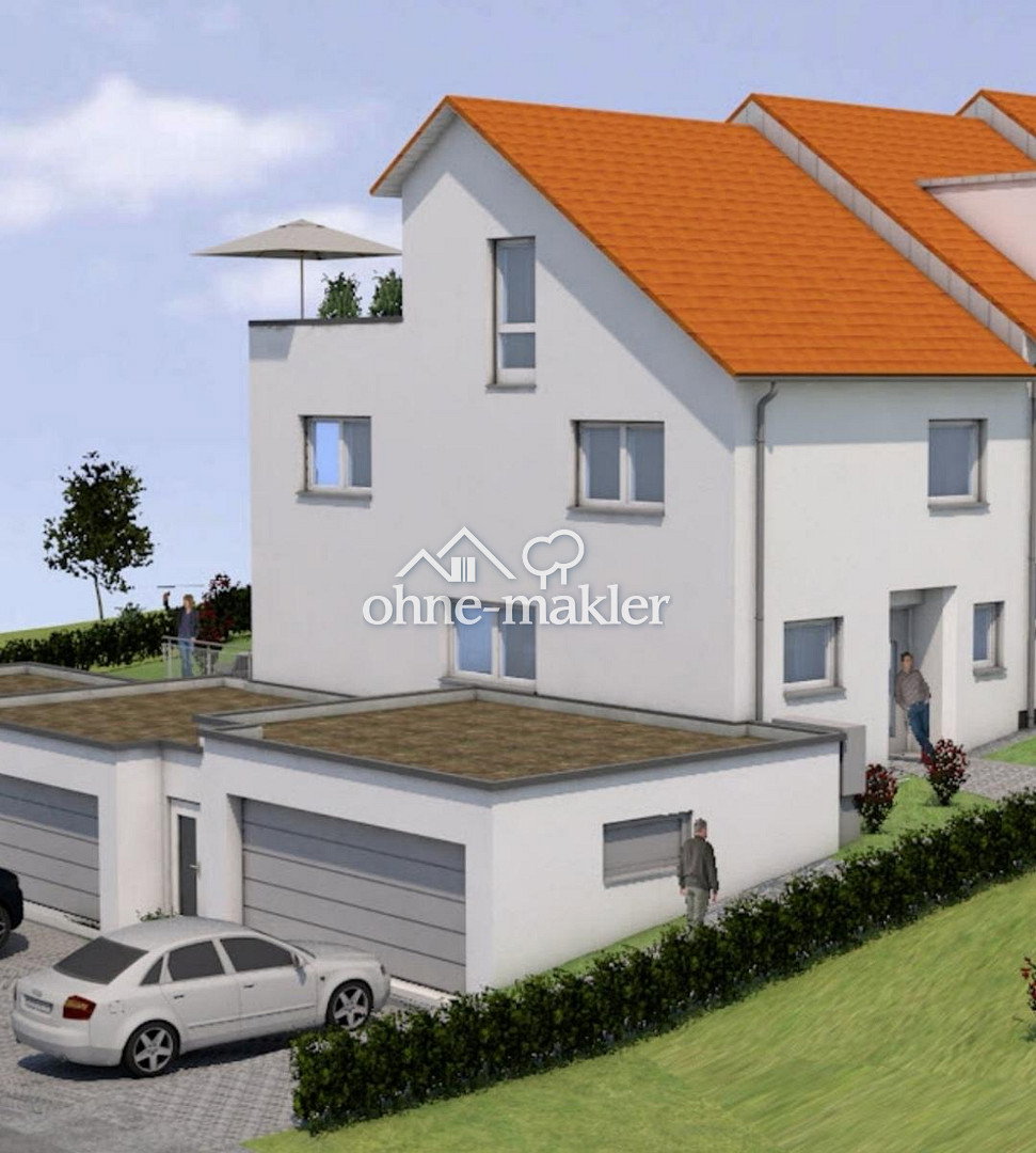 Topografisch höchste Lage mit Doppelgarage, 73479 Ellwangen (Jagst)