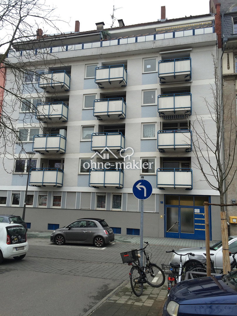 Zentrale Lage mit Balkon am Wilhelmsplatz, 63065 Offenbach am Main (Offenbach am Main)