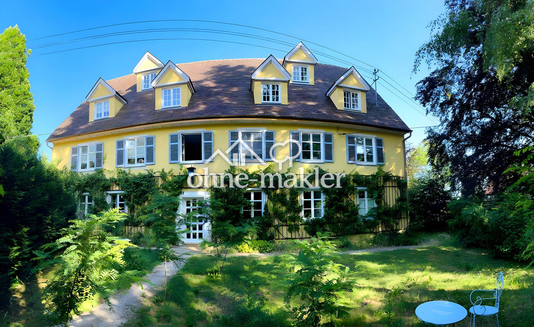 Lichtdurchflutete Loft-Wohnung mit Schloßblick und Gartennutzung, 89613 Oberstadion