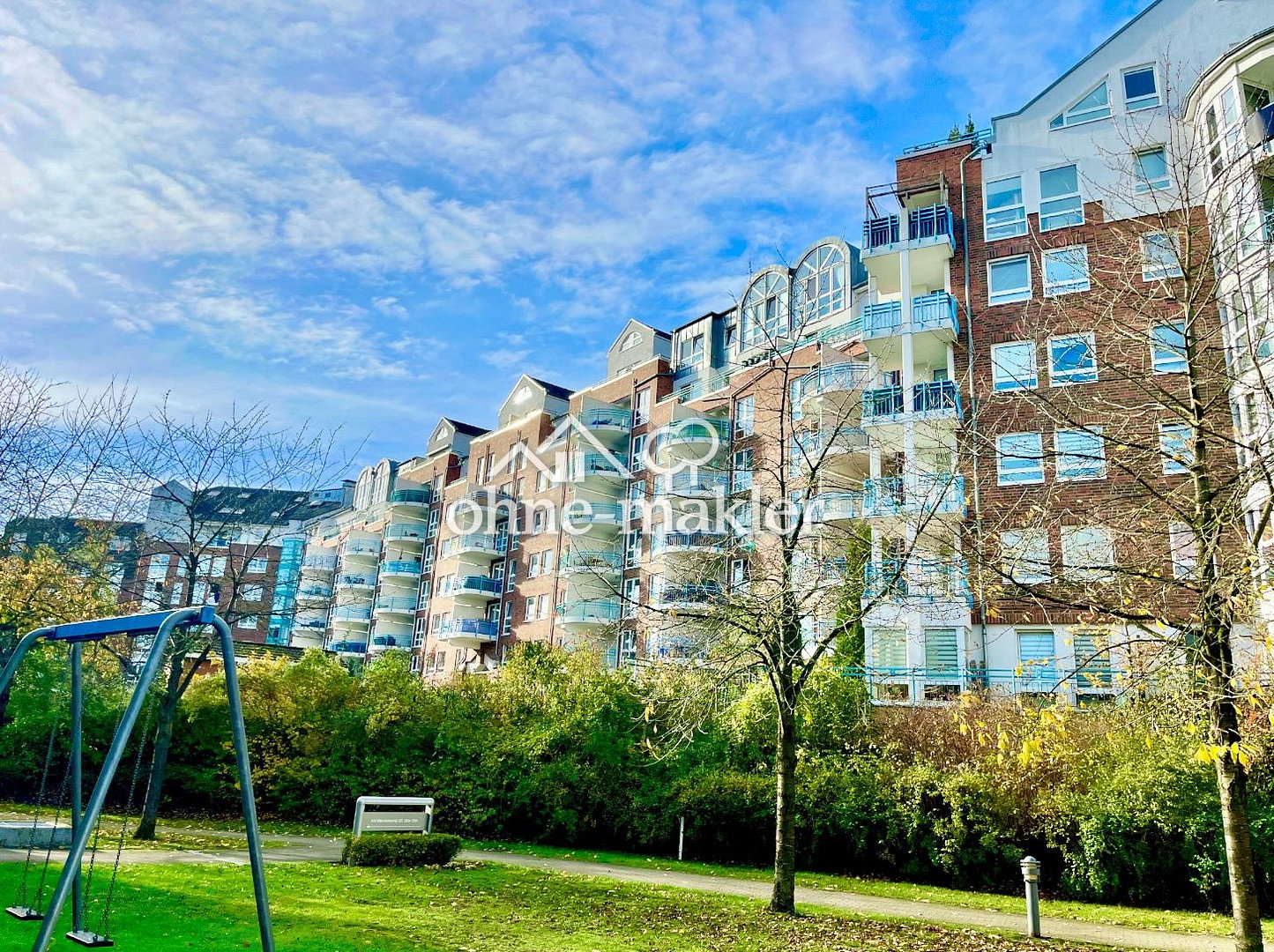 Hamburg-Lohbrügge Balkon mit Grünblick, 21031 Hamburg (Bergedorf Lohbrügge)