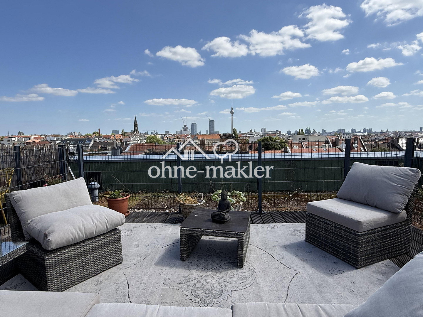 Luxus-Penthouse mit Dachterrasse & Berlin-Blick, 10115 Berlin (Mitte Wedding)