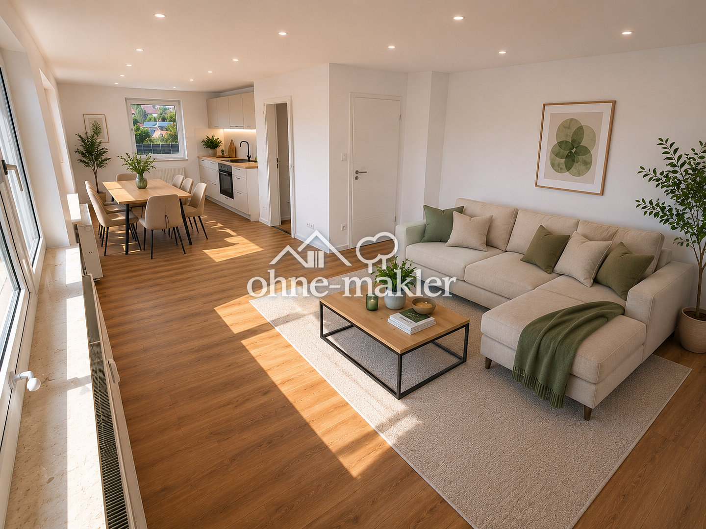 Große Maisonettewohnung – sofort bezugsfertig, 97464 Niederwerrn