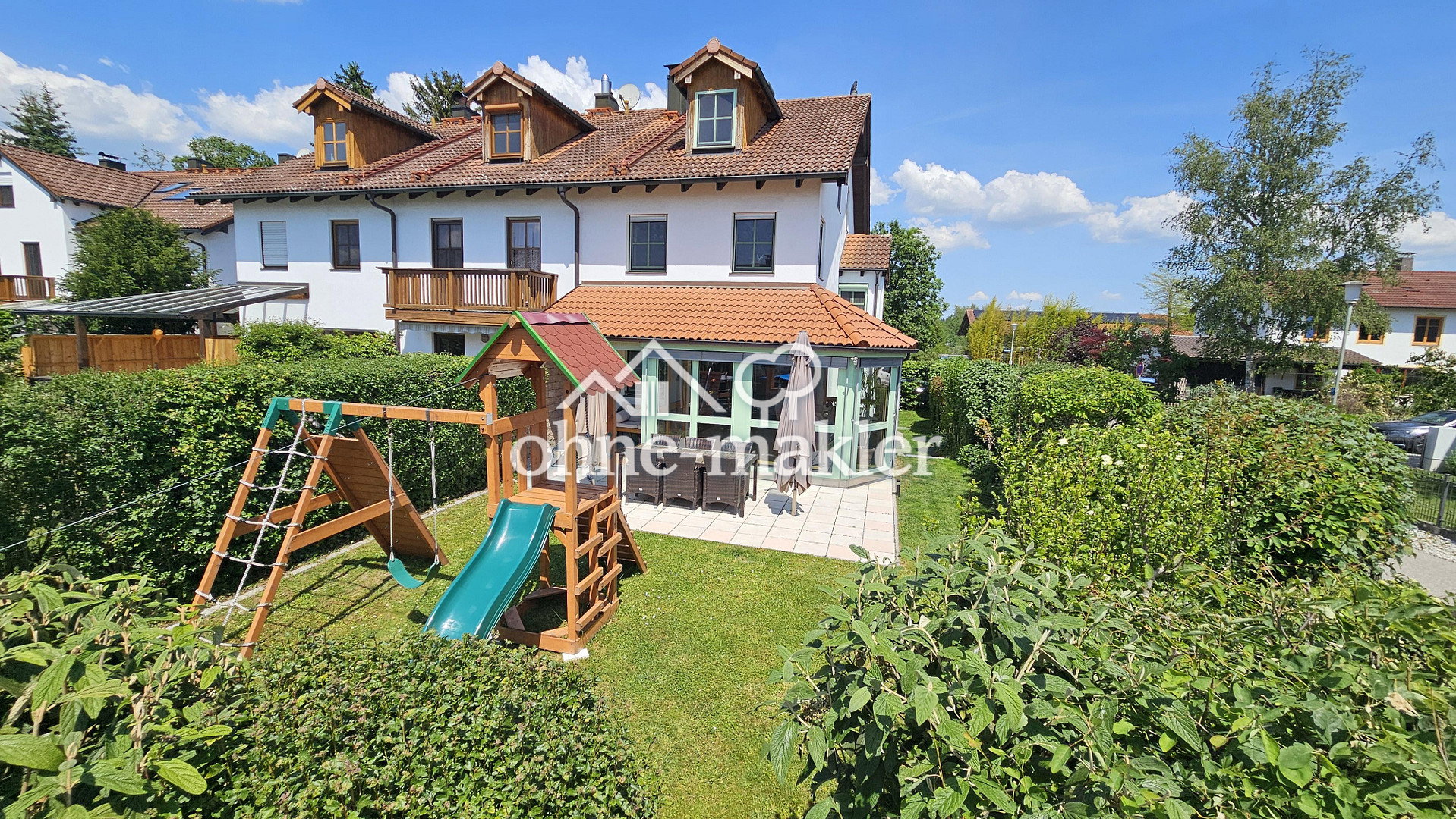 Gepflegtes Reihenendhaus mit Splitlevel-Bauweise, 83533 Edling
