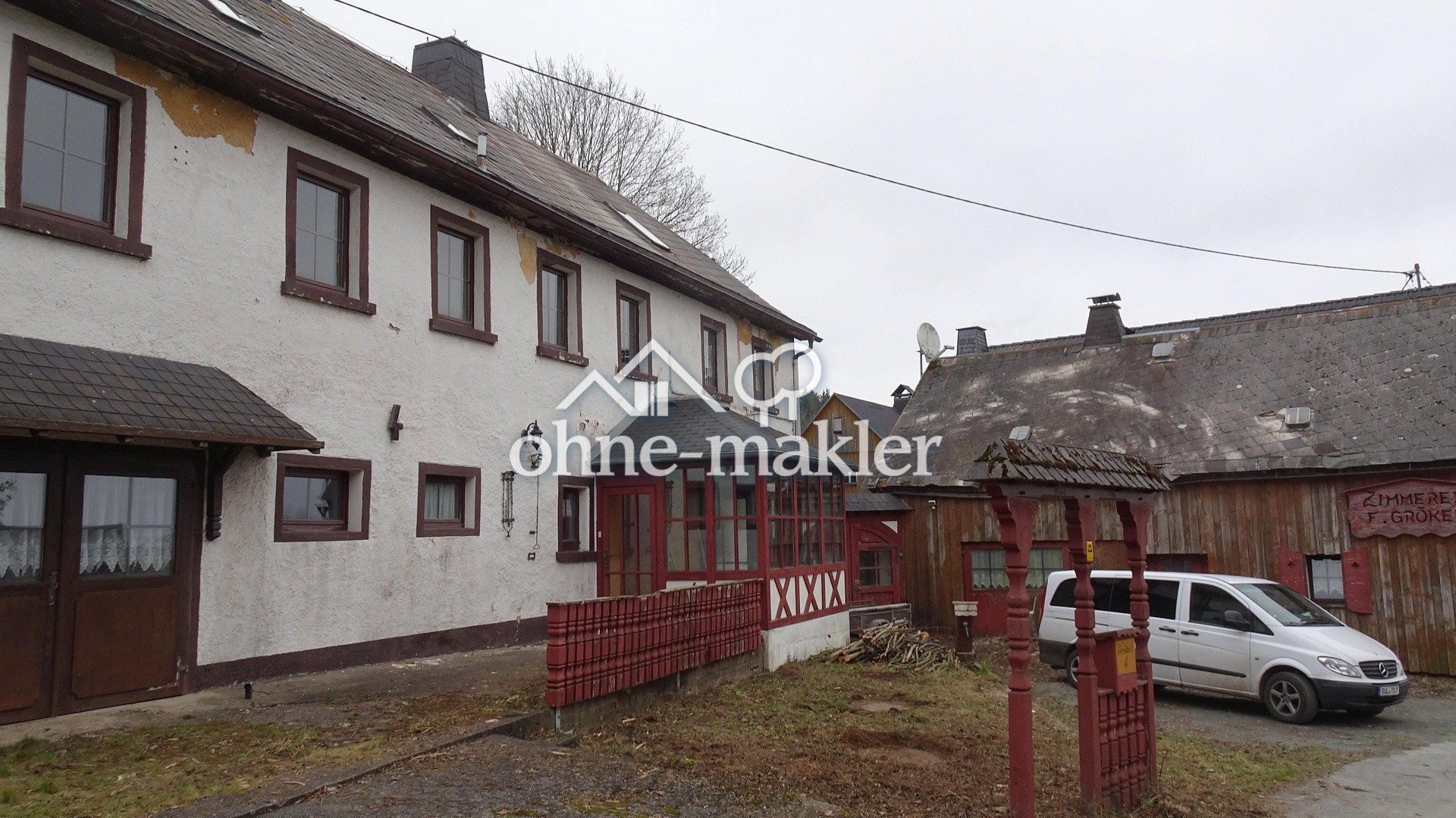 Altes Bauernhaus zum Ratenkauf im Feriendorfgebiet, 95131 Schwarzenbach a. Wald