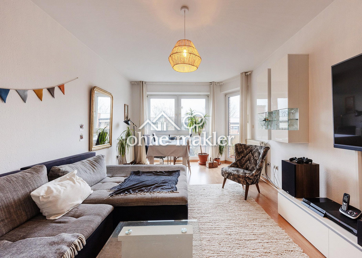 Nähe UKM Schicke 2-Zi-Wohnung mit Loggia, 48149 Münster (Centrum Gievenbeck Sentrup Wienburg)