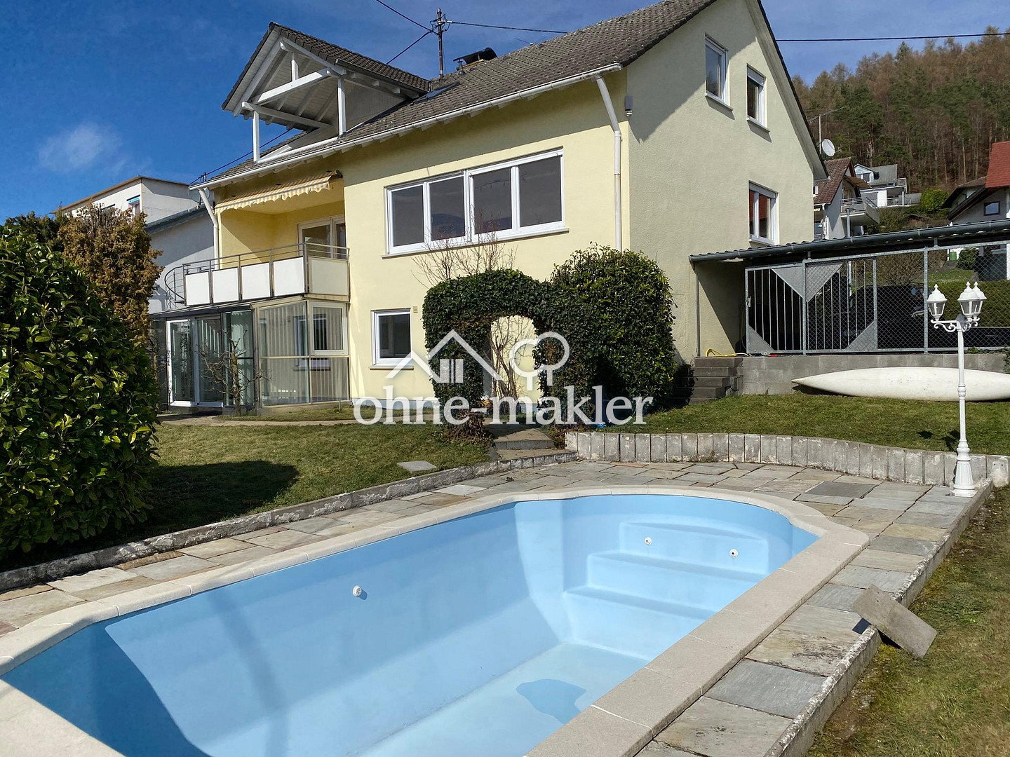 Seesicht, Garten Pool – Traumwohnung im Wald, 78351 Bodman-Ludwigshafen (Bodman)