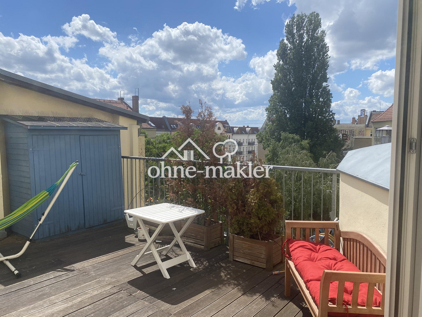 Dachterrasse im Samariterviertel – Traumwohnung in Zentrum, 10247 Berlin (Friedrichshain-Kreuzberg Friedrichshain Prenzlauer Berg)