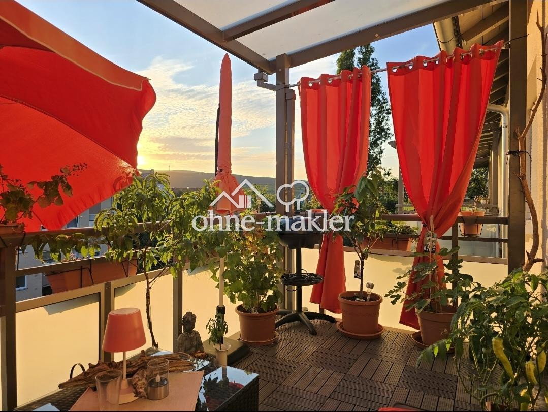 Gepflegte 3-Zimmer-WG mit Balkon, direkt am Bahnhof, 67098 Bad Dürkheim